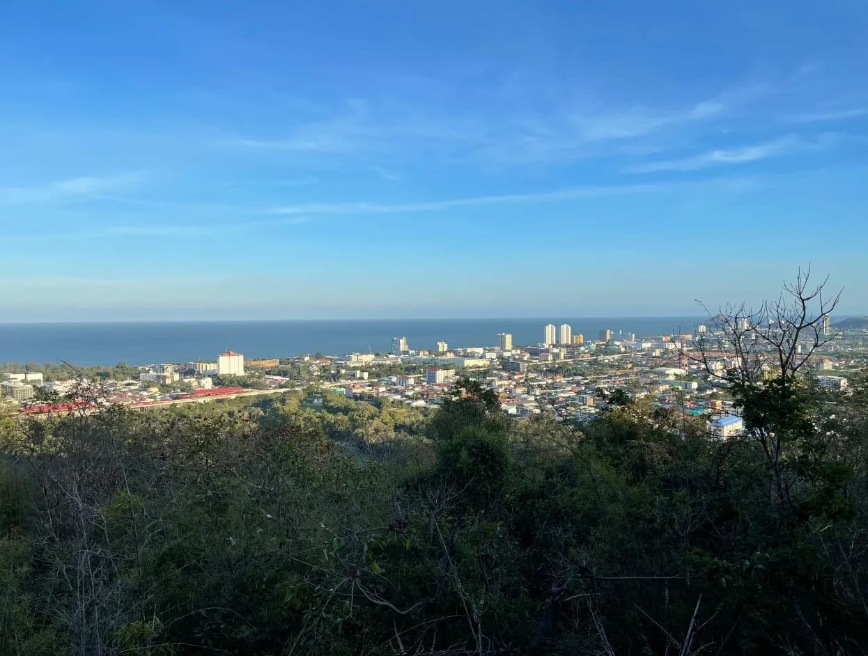 View from Khao Hin Lek Fai